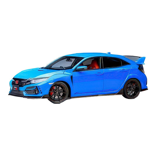 ホンダ シビック タイプR FK8 2021 ブルー / AUTOart 1/18 ミニカー