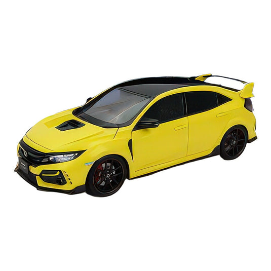ホンダ シビック タイプR FK8 2021 イエロー / AUTOart 1/18 ミニカー