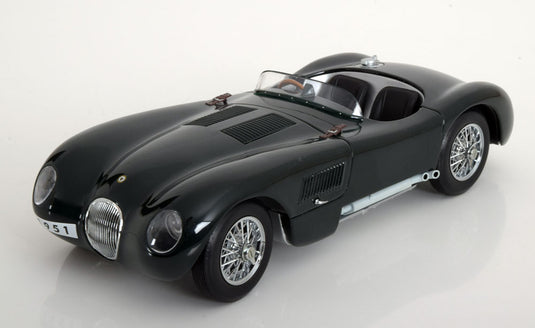 Jaguar C-Type コンバーチブル ダークグリーン / AUTOart 1/18 ミニカー