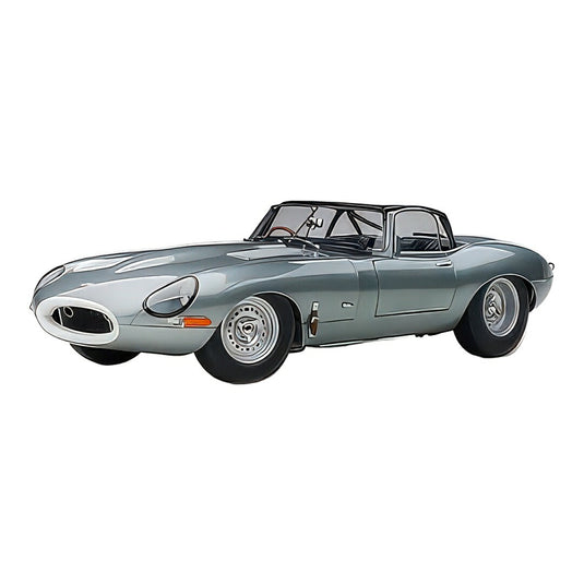 ジャガー Eタイプ クーペ ライトウェイト 1963 シルバー / AUTOart 1/18 ミニカー