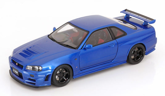 Nissan スカイラインGTR (R34) Zチューン/ AUTOart 1/18 ミニカー