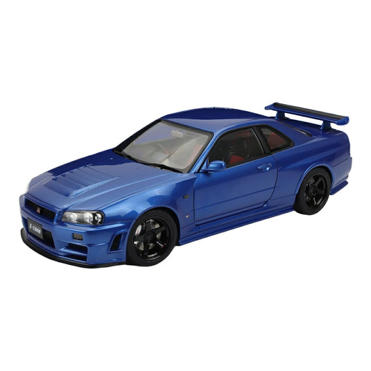 Nissan日産 Skylineスカイライン GT-R R34 Z-TUNE 2002 ベイサイドブルー / AUTOart 1/18 ミニカー