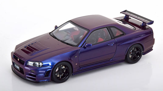 Nissan NISMO スカイラインGTR R34 Zチューン/ AUTOart 1/18 ミニカー