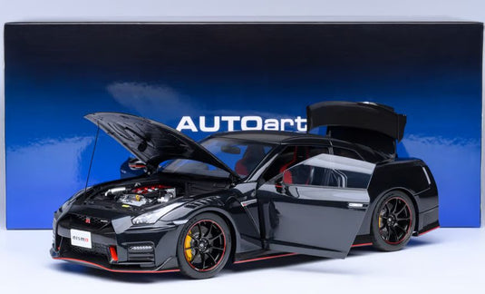 NISSAN GT-R (R35) NISMO スペシャルエディション 2022 ブラック/ AUTOart 1/18 ミニカー