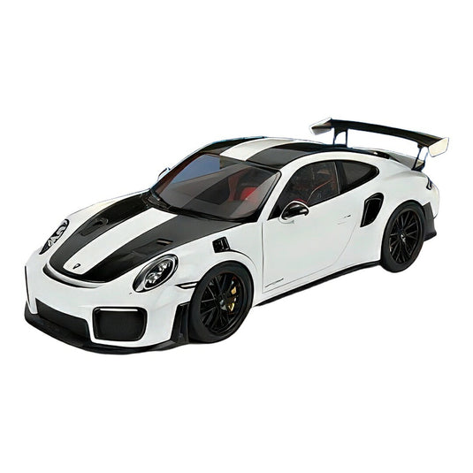 ポルシェ 911 991-2 GT3 RS ヴァイザッハパッケージ 2019 ホワイト ブラックリム / AUTOart 1/18 ミニカー