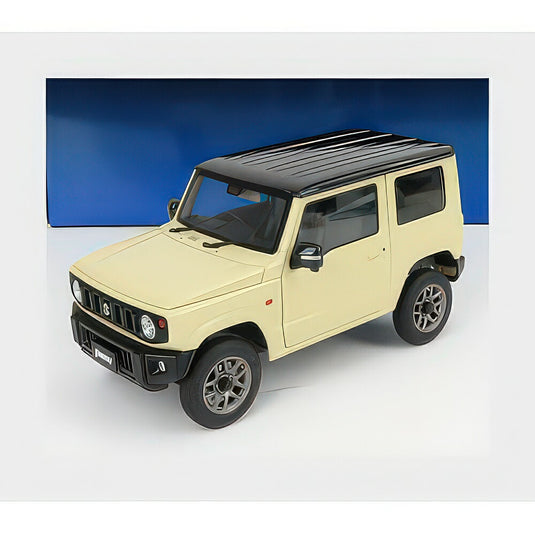 スズキ ジムニー JB64 2018 アイボリーメタリック / AUTOart 1/18 ミニカー