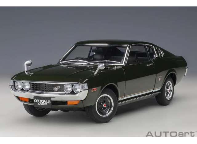 トヨタ セリカ リフトバック 2000GT RA25 1973年/ AUTOart 1/18 ミニカー