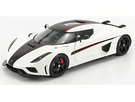 KOENIGSEGG レゲーラ 2016 ホワイト/ブラック/カーボン/レッド/ AUTOart 1/18 ミニカー