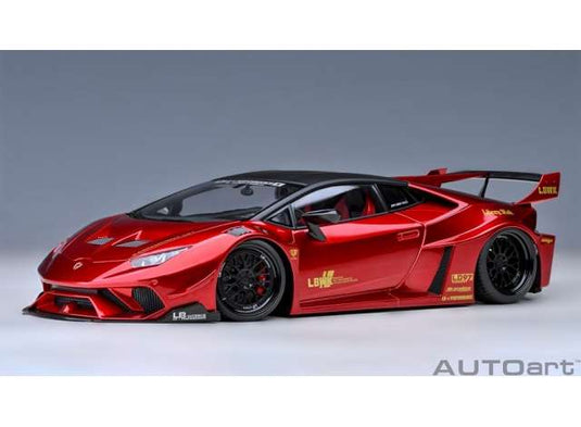 Liberty Walk LB シルエット Lamborghini Huracan GT メタリックレッド/AUTOart 1/18ミニカー