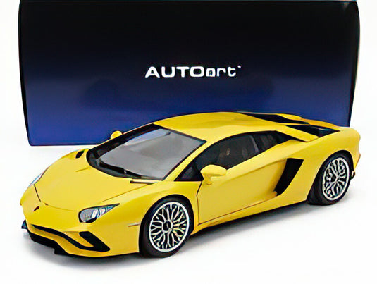 LAMBORGHINI  AVENTADOR S 2017  ORION YELLOW/AUTOart 1/18ミニカー