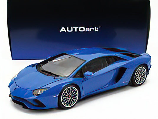 LAMBORGHINI  AVENTADOR S 2017  BLUE NILA/AUTOart 1/18ミニカー