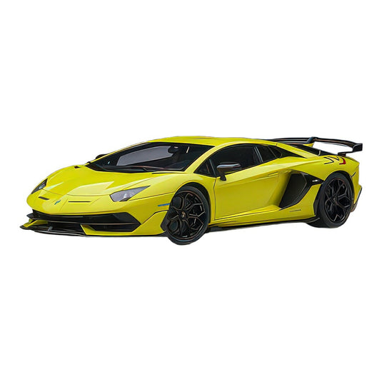 ランボルギーニ アヴェンタドール SVJ 2018 イエローパール / AUTOart 1/18 ミニカー