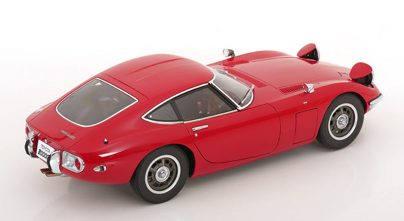 ギャラリービューアに画像をロードする, TOYOTA 2000GT 1967 レッド/ AUTOart 1/18 ミニカー
