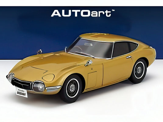 TOYOTA 2000GT 1967 ゴールド/ AUTOart 1/18 ミニカー