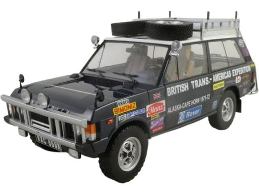 Land Rover Range Rover 1971 1972 ブリティッシュ トランスアメリカ 遠征仕様 868K/ Almost-Real 1/18 ミニカー