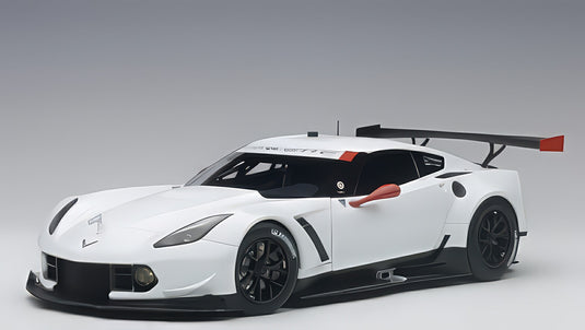 Chevrolet Corvette C7R プレーンボディバージョン 2016 ホワイト AA81650/ AUTOart 1/18 ミニカー