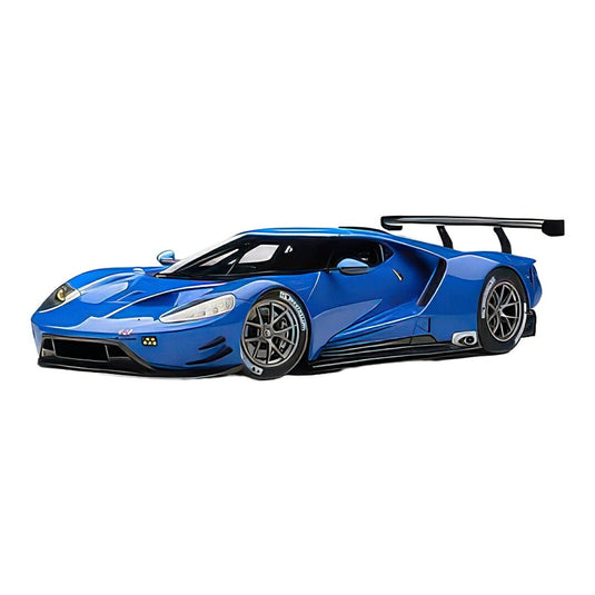 フォード GT ルマン プレインボディバージョン 2019 ブルー / AUTOart 1/18 ミニカー