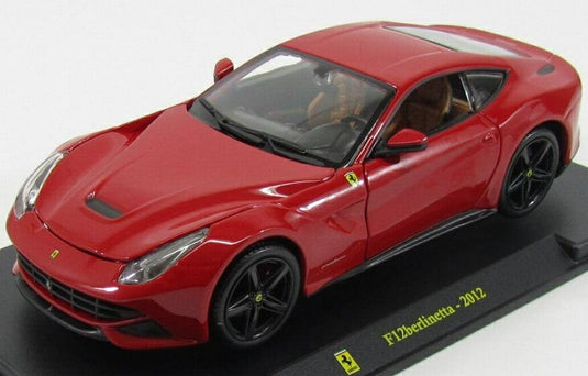 FERRARIフェラーリ F12 BERLINETTAベルリネッタ 2012 レッド LE-GRANDI-FERRARI-COLLECTION-CENTAURIA / EDICOLA 1/24 ミニカー