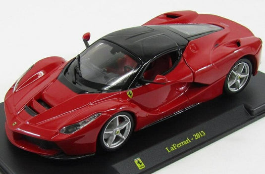 FERRARIフェラーリ LAFERRARIラフェラーリ 2013 レッドブラック LE-GRANDI-FERRARI-COLLECTION-CENTAURIA / EDICOLA 1/24 ミニカー