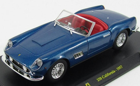 FERRARIフェラーリ 250 カリフォルニア スパイダー 1957 ブルーメタリック LE-GRANDI-FERRARI-COLLECTION-CENTAURIA / EDICOLA 1/24 ミニカー