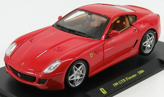 FERRARIフェラーリ 599 GTB FIORANOフィオラノ 2006 レッド LE-GRANDI-FERRARI-COLLECTION-CENTAURIA / EDICOLA 1/24 ミニカー
