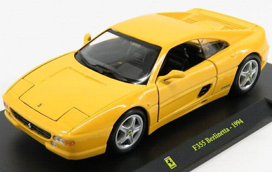 FERRARIフェラーリ F355 BERLINETTAベルリネッタ 1994 イエロー LE-GRANDI-FERRARI-COLLECTION-CENTAURIA - DEFECT PAINT / EDICOLA 1/24 ミニカー
