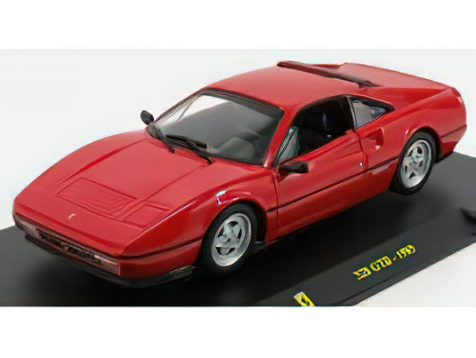 FERRARI - 328 GTB 1985 RED/EDICOLA 1/24ミニカー