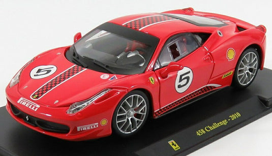 FERRARIフェラーリ 458 チャレンジ 2010 レッド LE-GRANDI-FERRARI-COLLECTION-CENTAURIA / EDICOLA 1/24 ミニカー