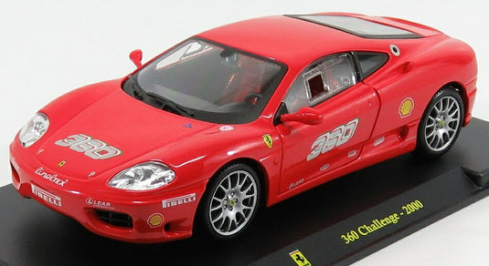 FERRARIフェラーリ 360 チャレンジ 2000 レッド LE-GRANDI-FERRARI-COLLECTION-CENTAURIA / EDICOLA 1/24 ミニカー