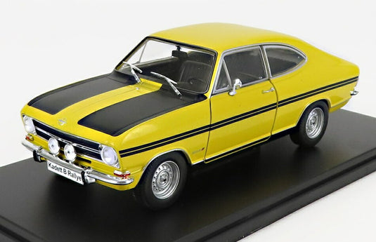 OPELオペル カデット B ラリー 1970 イエローブラック HACHETTE-OPEL-COLLECTION / EDICOLA 1/24 ミニカー