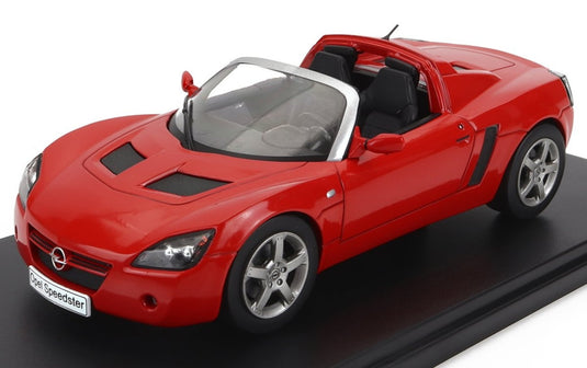 OPELオペル スピードスター 2001 オレンジ HACHETTE-OPEL-COLLECTION / EDICOLA 1/24 ミニカー