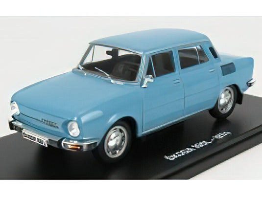 SKODA - 100L 1974 - LIGHT BLUE/EDICOLA 1/24模型モデルキット