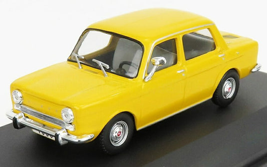 SIMCAシムカ 1000 1962 イエロー HACHETTE-CLASSIC-CARS-60-70-80 / EDICOLA 1/43 ミニカー