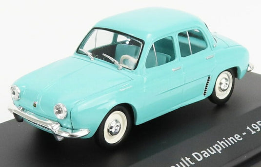 RENAULTルノー ドーフィン 1958 ライトブルー HACHETTE-CLASSIC-CARS-60-70-80 / EDICOLA 1/43 ミニカー