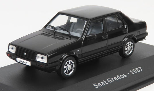 SEATセアト グレドス 1987 ブラック HACHETTE-CLASSIC-CARS-60-70-80 / EDICOLA 1/43 ミニカー
