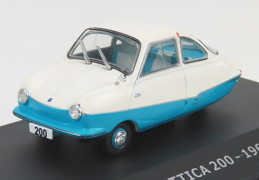ATTICAアティカ 200 1967 グレー ブルー HACHETTE-CLASSIC-CARS-60-70-80 / EDICOLA 1/43 ミニカー