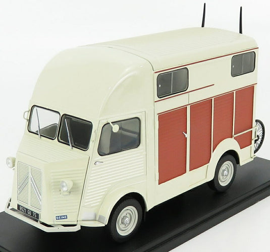 CITROENシトロエン タイプH バン ウーリエ 1958 アイボリー CITROEN-COLLECTION-HACHETTE / EDICOLA 1/24 ミニカー