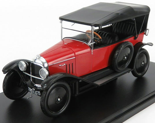 CITROENシトロエン タイプA 10HP トルペド 1919 レッド ブラック CITROEN-COLLECTION-HACHETTE / EDICOLA 1/24 ミニカー