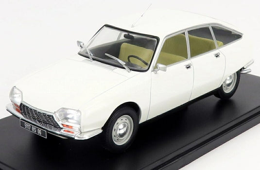 CITROENシトロエン GS ベルリーヌ 1970 ホワイト CITROEN-COLLECTION-HACHETTE / EDICOLA 1/24 ミニカー