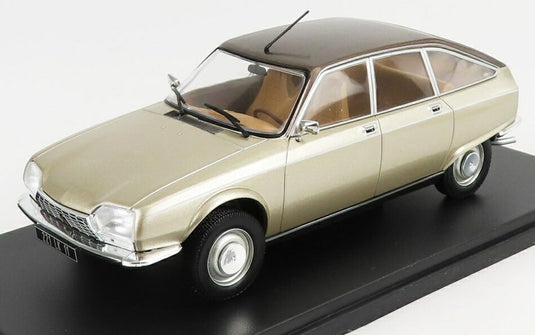 CITROENシトロエン GS ビローター 1974 ゴールドメタリック CITROEN-COLLECTION-HACHETTE / EDICOLA 1/24 ミニカー