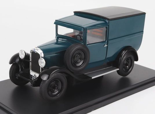 CITROENシトロエン C4 フルゴン トラック バン 1930 グリーンブラック CITROEN-COLLECTION-HACHETTE / EDICOLA 1/24 ミニカー