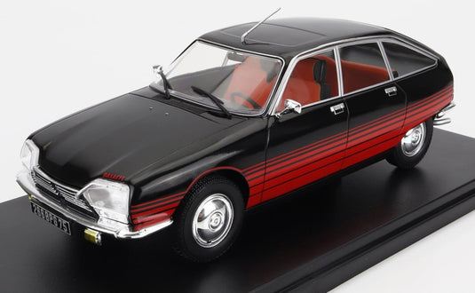 CITROENシトロエン GS バサルト 1978 ブラックレッド CITROEN-COLLECTION-HACHETTE / EDICOLA 1/24 ミニカー
