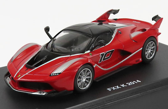 FERRARIフェラーリ FXX K N 10 2014 レッドブラック CENTAURIA-FERRARI-GT-COLLECTION / EDICOLA 1/43 ミニカー