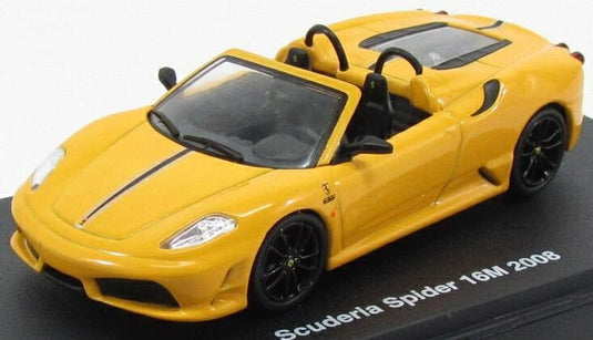 FERRARIフェラーリ F430 スクーデリア 16M スパイダー 2008 イエロー CENTAURIA-FERRARI-GT-COLLECTION / EDICOLA 1/43 ミニカー