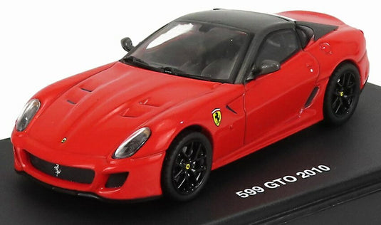 FERRARIフェラーリ 599 GTO 2010 レッド マットグレーメタリック CENTAURIA-FERRARI-GT-COLLECTION / EDICOLA 1/43 ミニカー