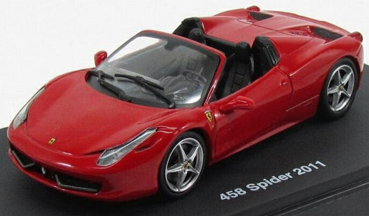 FERRARIフェラーリ 458 イタリア スパイダー カブリオレ 2011 レッド CENTAURIA-FERRARI-GT-COLLECTION / EDICOLA 1/43 ミニカー