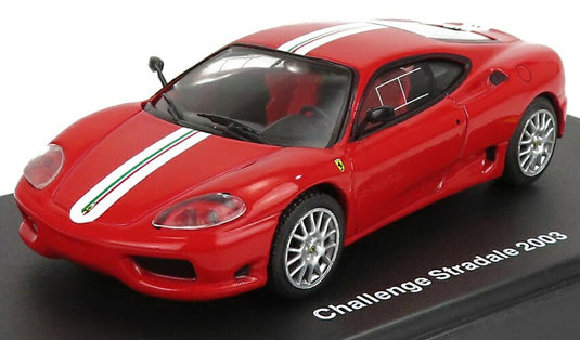 FERRARIフェラーリ 360 CHALLENGE STRADALE 2003 レッド CENTAURIA-FERRARI-GT-COLLECTION / EDICOLA 1/43 ミニカー