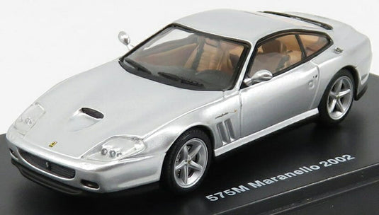 FERRARIフェラーリ 575M MARANELLO 2002 シルバー CENTAURIA-FERRARI-GT-COLLECTION / EDICOLA 1/43 ミニカー