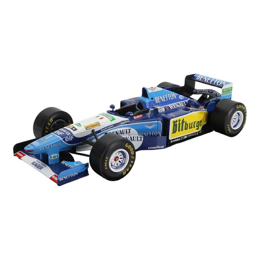 Benettonベネトン F1 B195 #1 Michael Schumacher 1995 ブルー イエロー LE GRANDI F1 COLLECTION CENTAURIA / EDICOLA 1/24 ミニカー