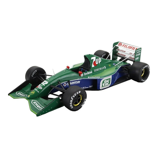 Jordanジョーダン 191 #32 Michael Schumacher ベルギーGP 1991 グリーン/ブルー LE GRANDI F1 COLLECTION CENTAU / EDICOLA 1/24 ミニカー